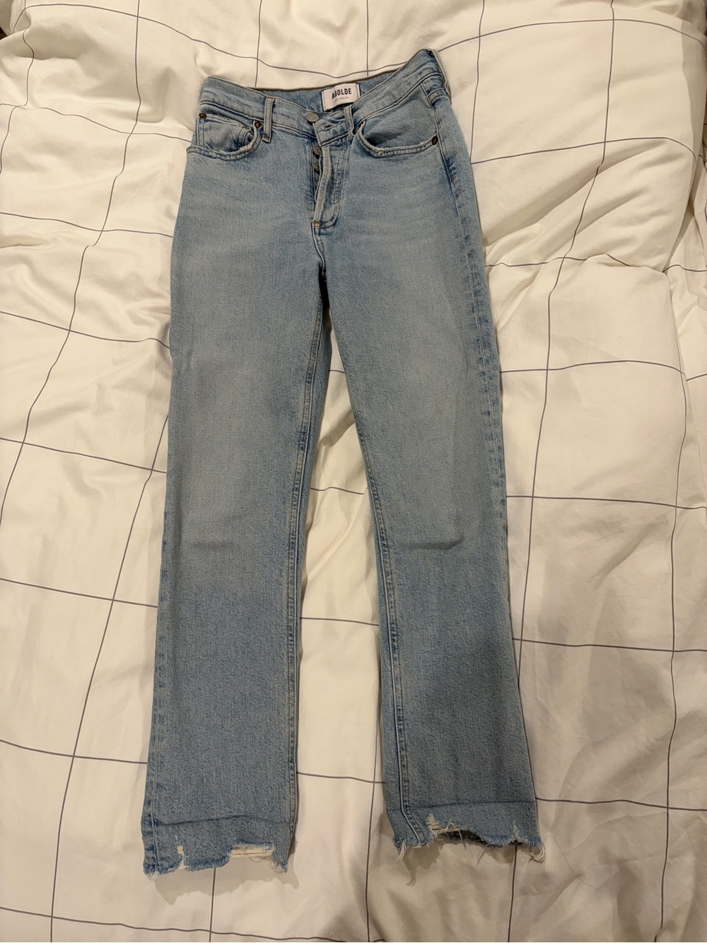 Agolde Blue 90’s Pinch Waist Jeans